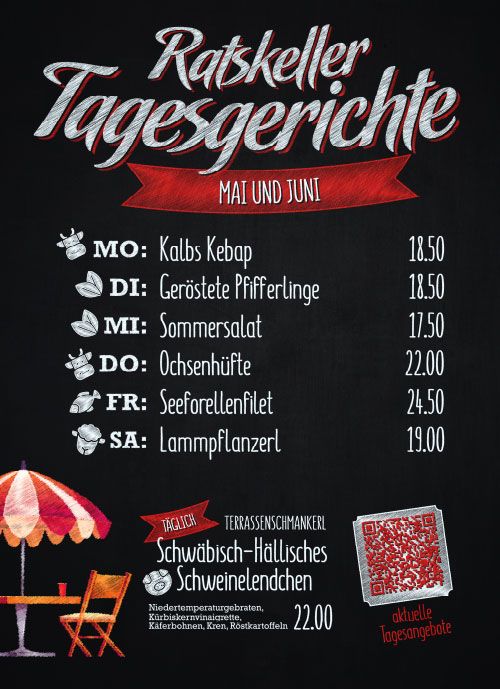 UNSER GANZTAGES ANGEBOTE