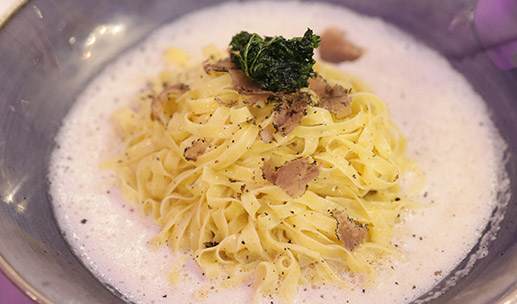 PASTA TAGLIOLINI CON TARTUFO